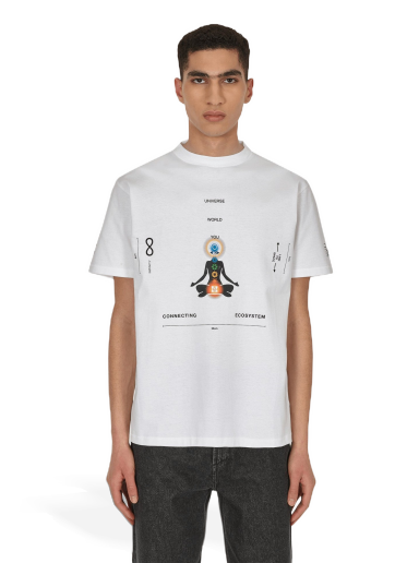 Тениска Space Available Inner Connection T-Shirt Бяло | SA-ICT002-WHT WHITE