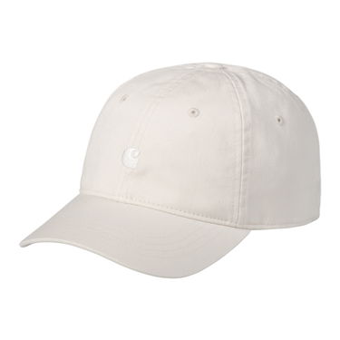 Шапка с козирка Carhartt WIP Madison Logo Cap "Wax" Бяло | I023750_D6_XX, 1