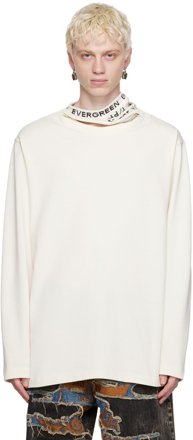 Long Sleeve Triple Collar T-Shirt