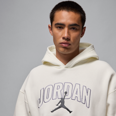 Суитчър Jordan Jordan Brooklyn Fleece Relaxed Hoodie Бяло | IB7241-133, 4