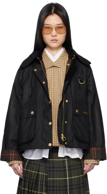 Яке Barbour Barbour Reighton Spey Waxed Jacket Черно | LWX1397BK71, 0