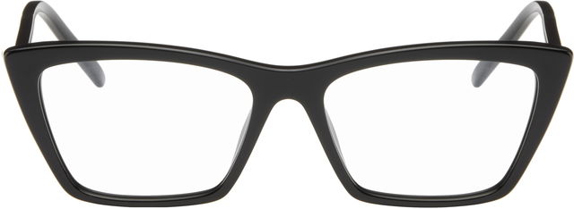 SL 737 Mica Thin Black Eyeglasses