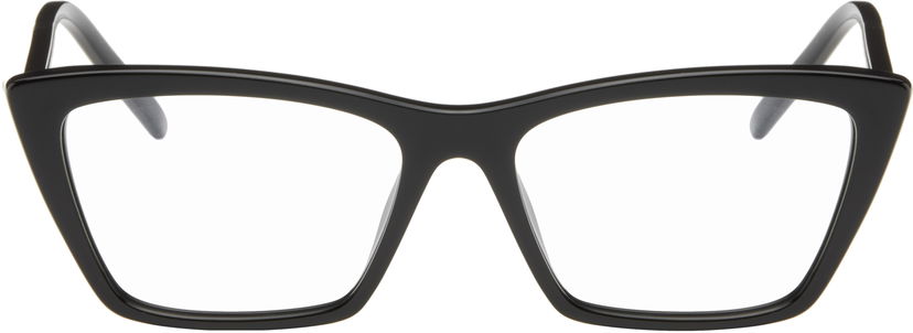 Слънчеви очила Saint Laurent SL 737 Mica Thin Black Eyeglasses Черно | SL 737 MICA THIN OPT-001