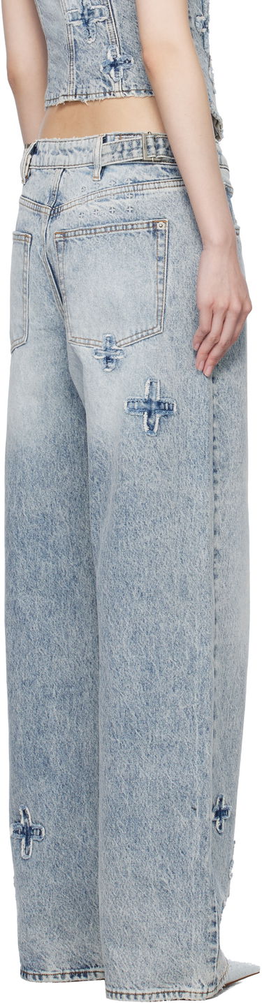 Дънки Ksubi Ksubi Low Rider Klassic Kraftwerk Jeans Синьо | WPS25DJ026, 2