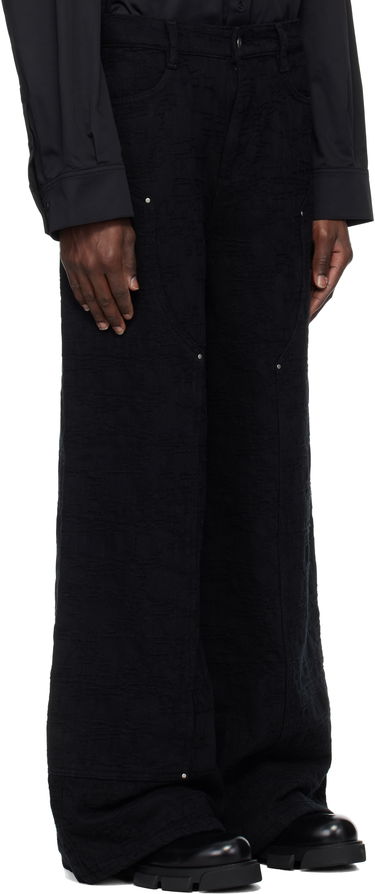 Дънки HELIOT EMIL Heliot Emil Perceptual Wide-Leg Jeans Черно | PRESS25_M_10_190_BLK01, 1