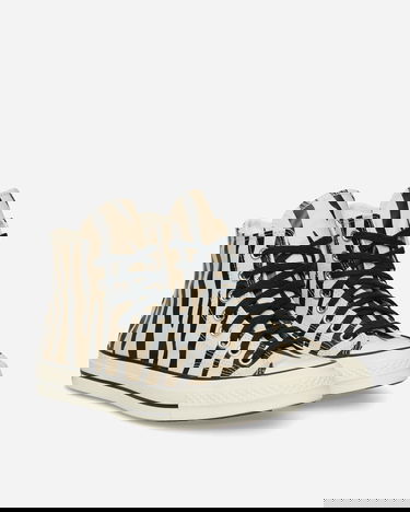 Кецове и обувки Converse Chuck 70 Glow-In-The-Dark Zebra Print Бежово | A15032C, 2