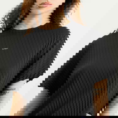 Тениска Satisfy Auralite Pleated T-Shirt Черно | 21021-BK-SA, 5