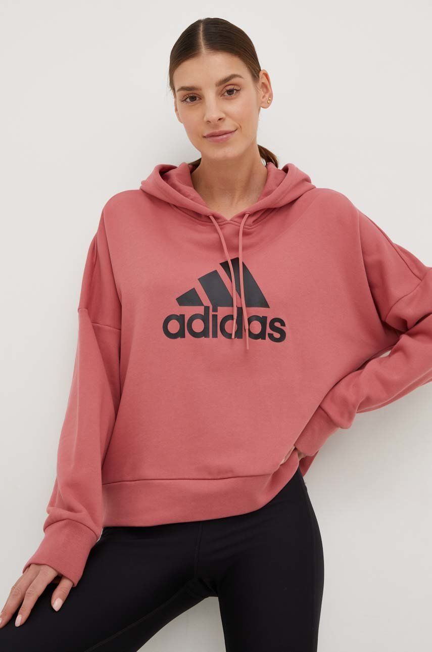 Суитчър adidas Performance Hoodie Розово | HK0544, 0