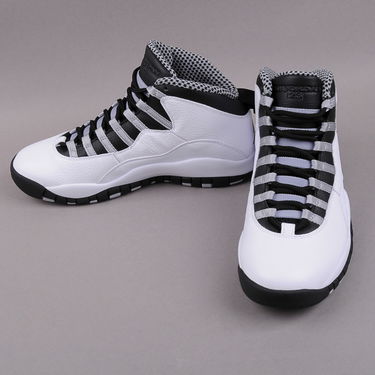 Кецове и обувки Jordan Air Jordan 10 Retro ''Steel'' 2013 Бяло | 310805 103, 2