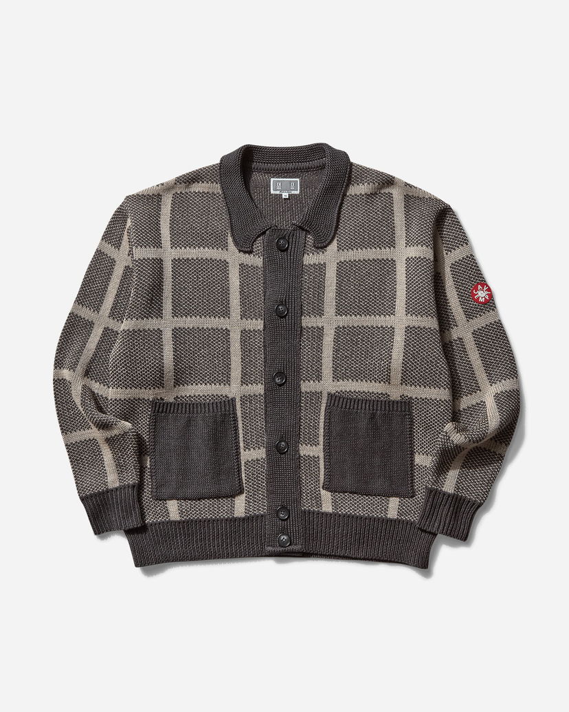 Пуловер Cav Empt Grid Loose Knit Cardigan undefined | CES27KN03 CHARCOAL