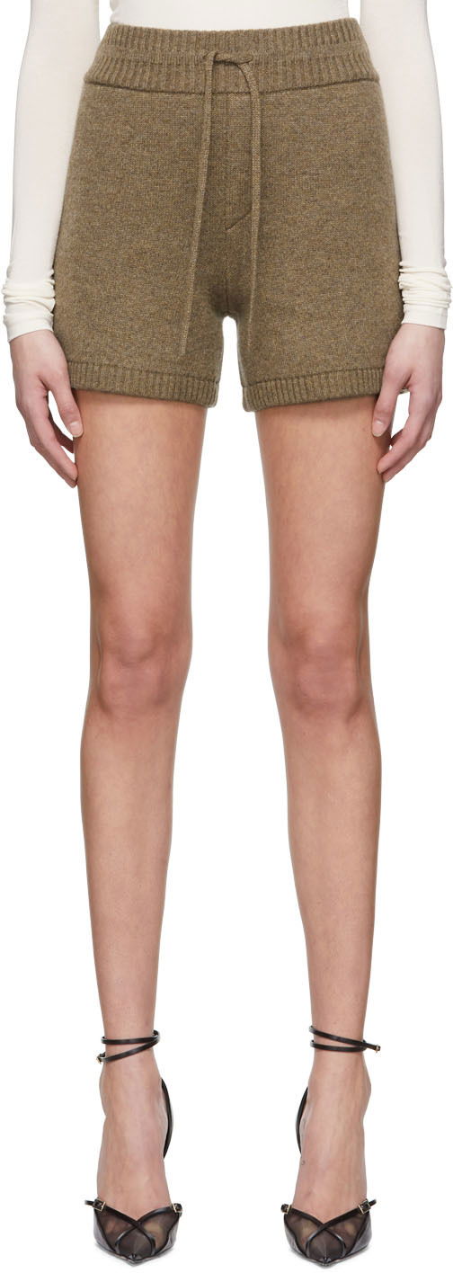 Къси панталони Khaite Shorts Кафяво | 8792600, 0