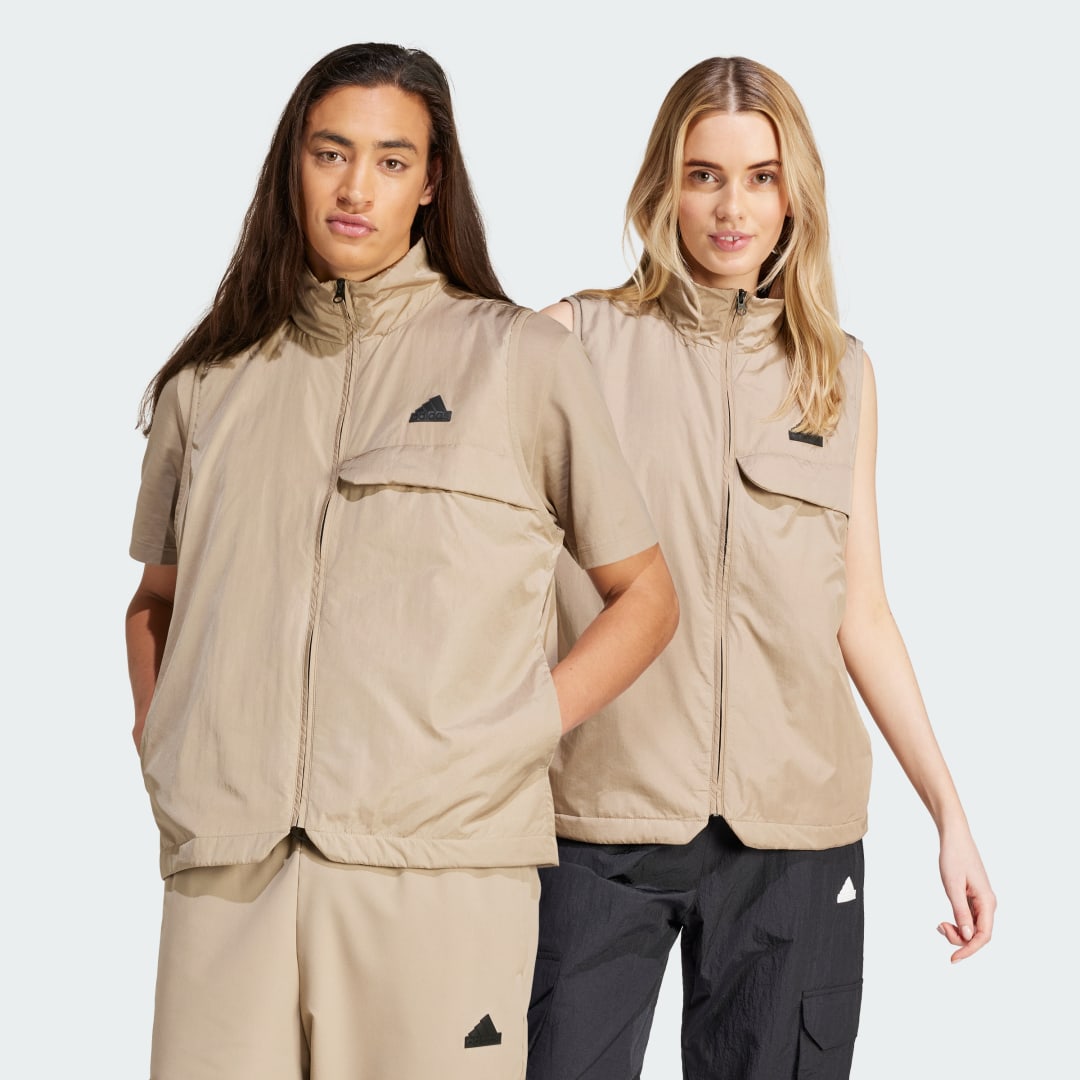 Жилетка adidas Performance adidas Sportswear City Escape Utility Vest Бежово | IS9282, 0