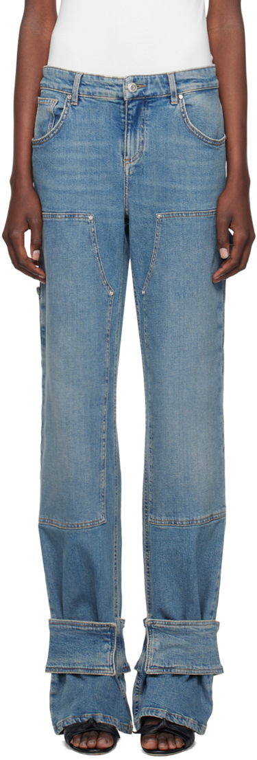 Дънки Blumarine Boyfit Cargo Jeans Синьо | A422J163A, 0