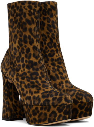 Облекло Gianvito Rossi Gianvito Rossi Holly Platform Ankle Boots Кафяво | G73174.70RIC.CMD, 3