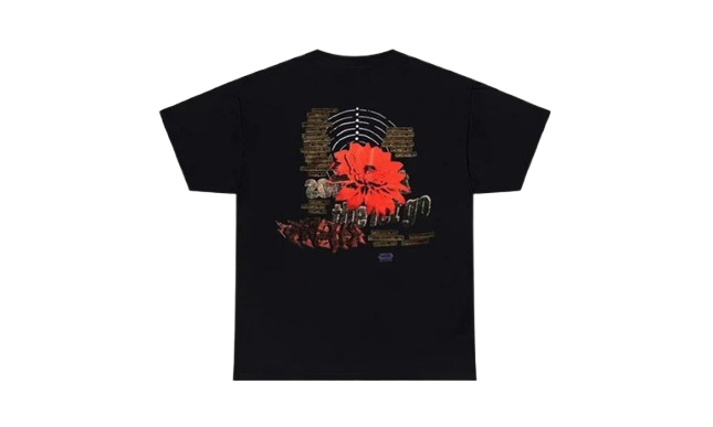 Тениска Cactus Jack by Travis Scott Travis Scott Utopia Echoes Circus Maximus T-Shirt Черно | TRAV1, 1