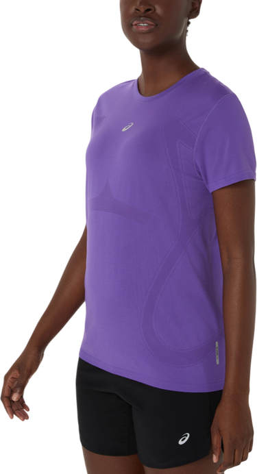 Тениска Asics Road Seamless Short Sleeve Running T-Shirt Лилаво | 2012d292-500, 2