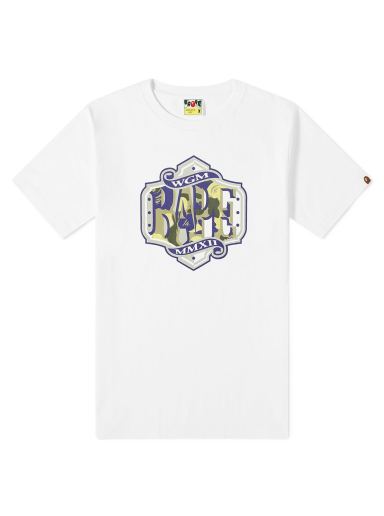 Тениска BAPE Archive WGM MMXI Tee Бяло | 001TEI701004F-WHT