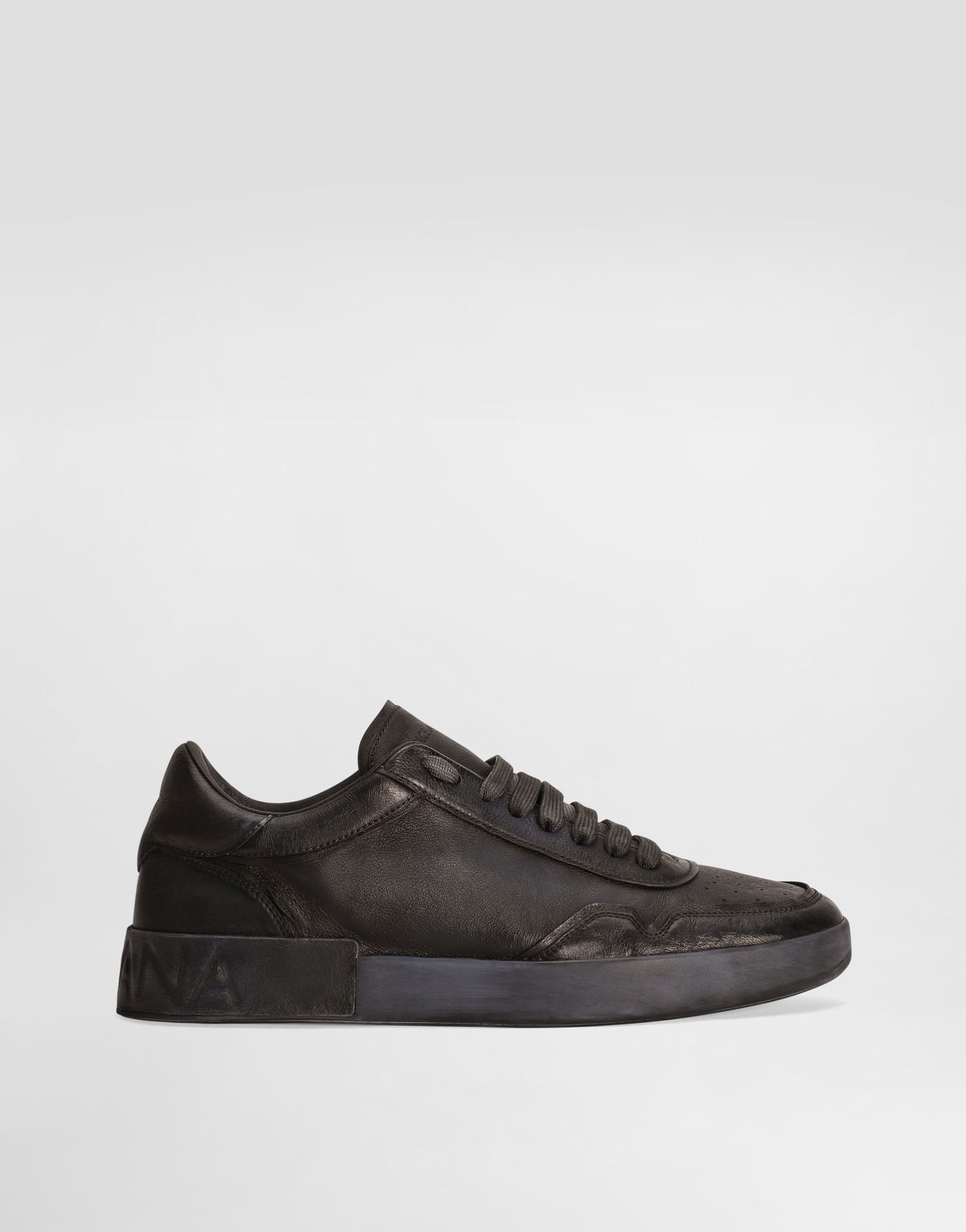 Кецове и обувки Dolce & Gabbana Dolce & Gabbana Portofino Calfskin Черно | CS2378AW46780999, 0