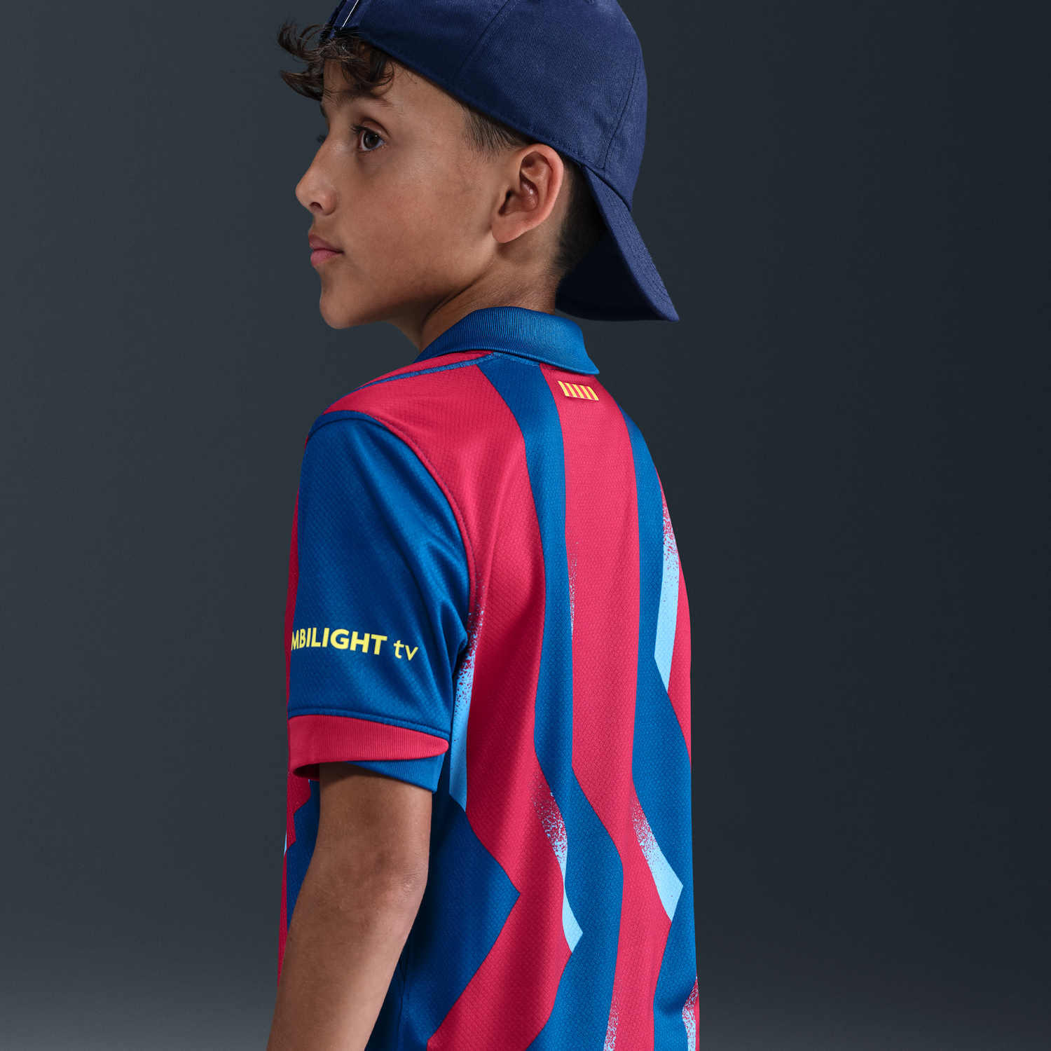 Фланелка Nike FC Barcelona 2025/26 Stadium Fourth Big Kids' Dri-FIT Football Replica Shirt Polyester Многоцветен | FZ1307-432, 1