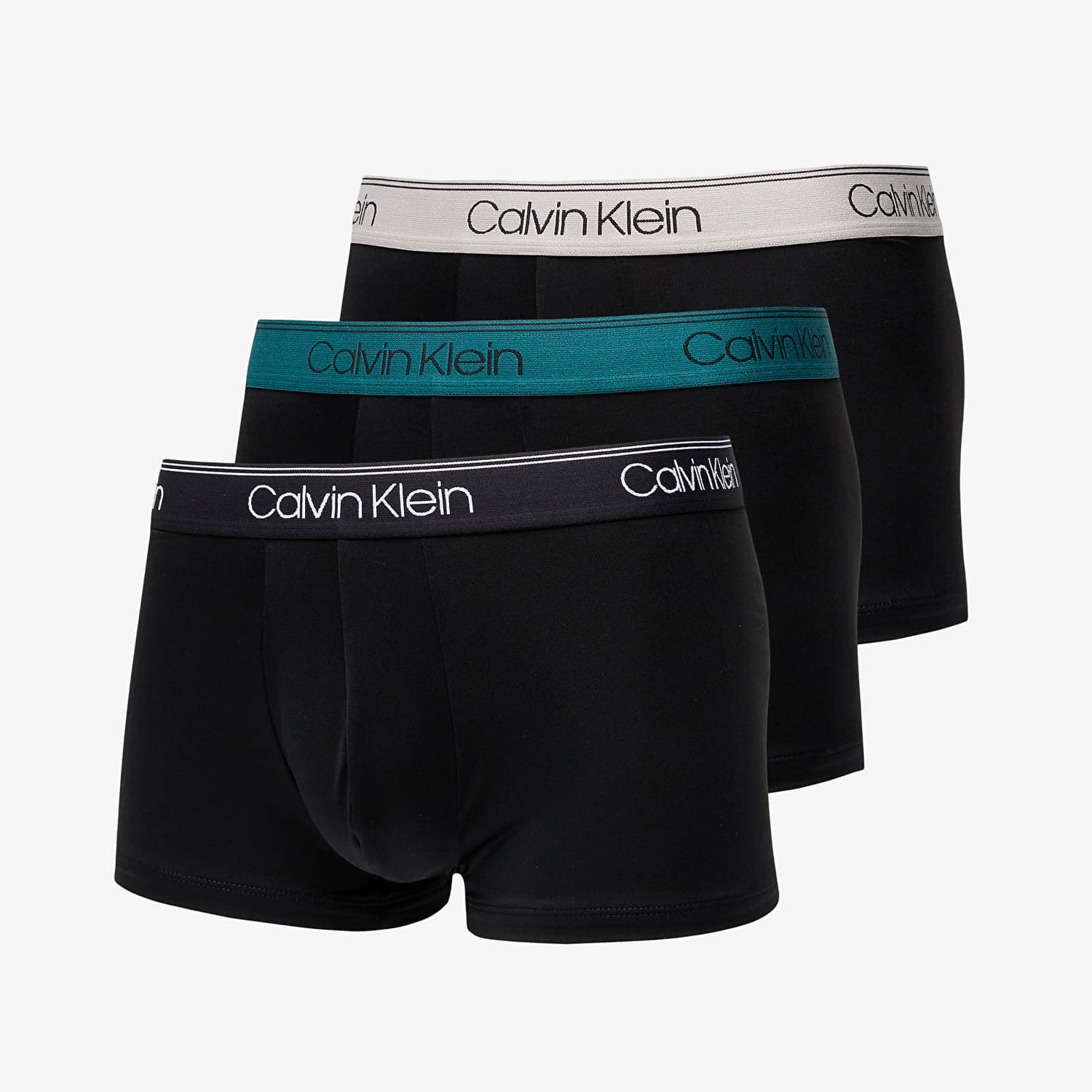 Боксерки CALVIN KLEIN Low Rise Trunk 3-Pack Черно | NB2569A Q7E, 0