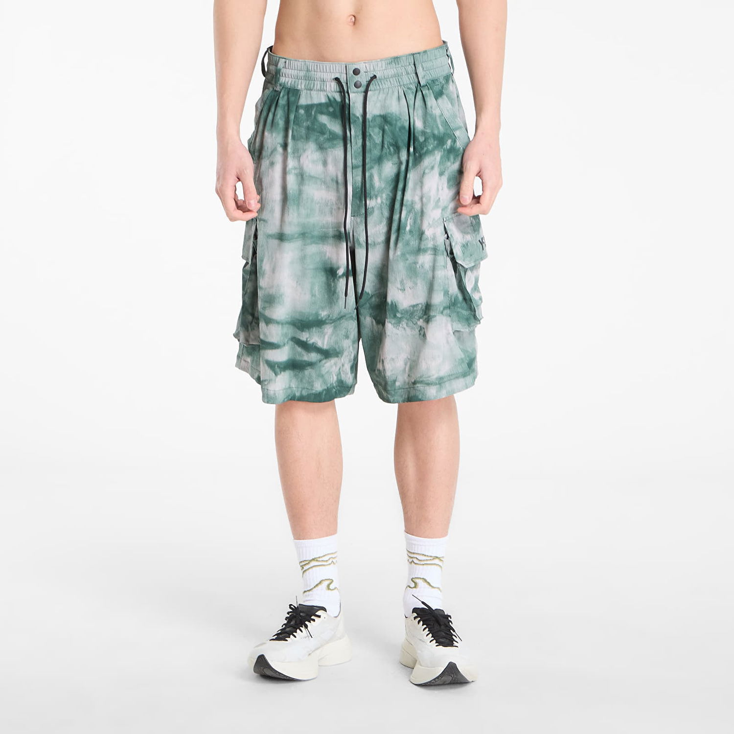 Къси панталони Y-3 Y-3 Aop Nylon Drawstring Cargo Shorts Многоцветен | KS5221, 0
