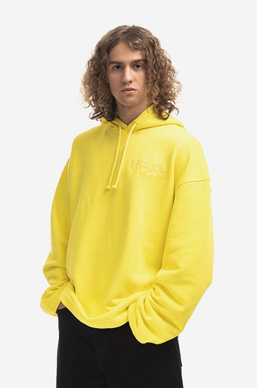 Суитчър 032C Oversized Hoodie Жълто | FW22.C.2041, 0