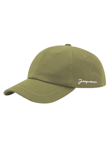 Script Logo Cap Khaki