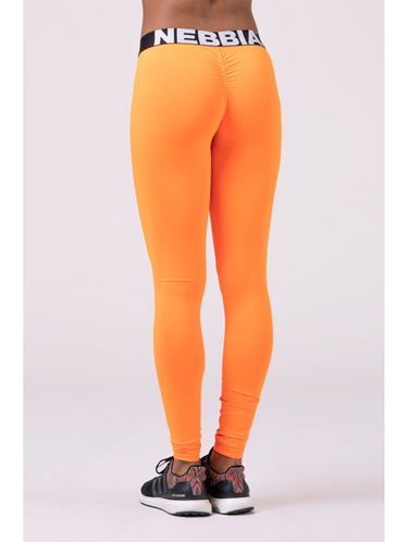 Съкратен топ NEBBIA Scrunch Butt Hero Leggings Оранжево
 | 528-ORANGE, 2