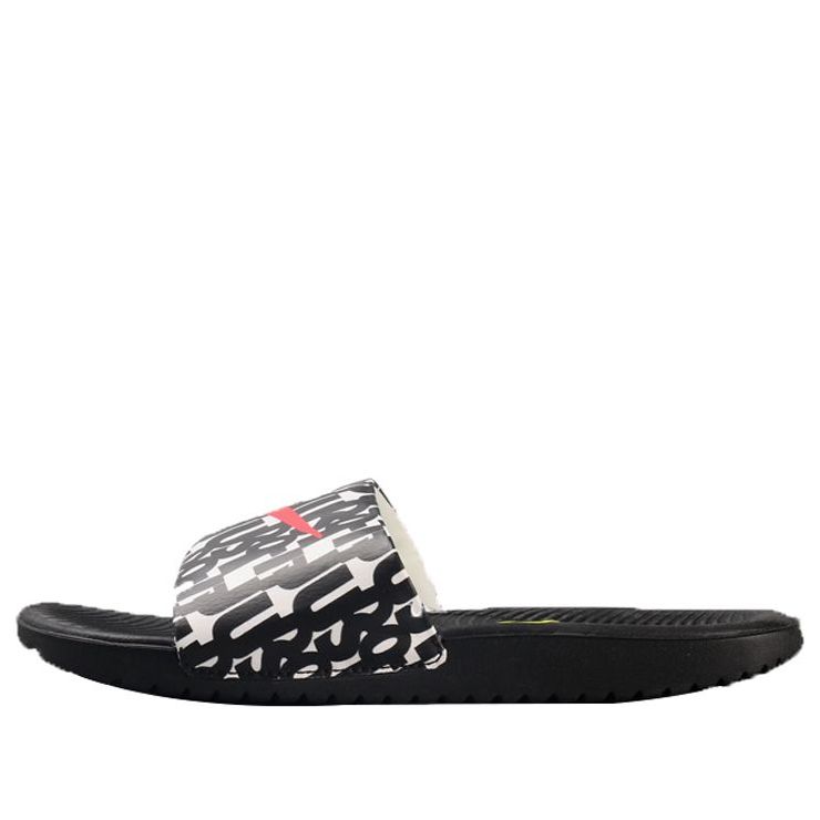 Кецове и обувки Nike Kawa Print Slide 'Just Do It' Черно | 819358-007, 0