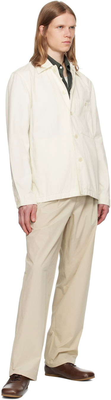 Риза NORSE PROJECTS Norse Standard Twill Overshirt Бяло | N50-0260, 3