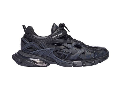 Кецове и обувки Balenciaga Clearsole Track 2 Sneaker Черно | 668823-W3CT1-1000, 0