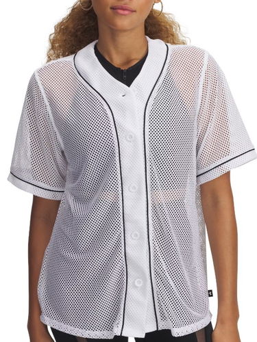 Фланелка Under Armour Under Armour Sportstyle Mesh Baseball Jersey Бяло | 1389637-100, 0