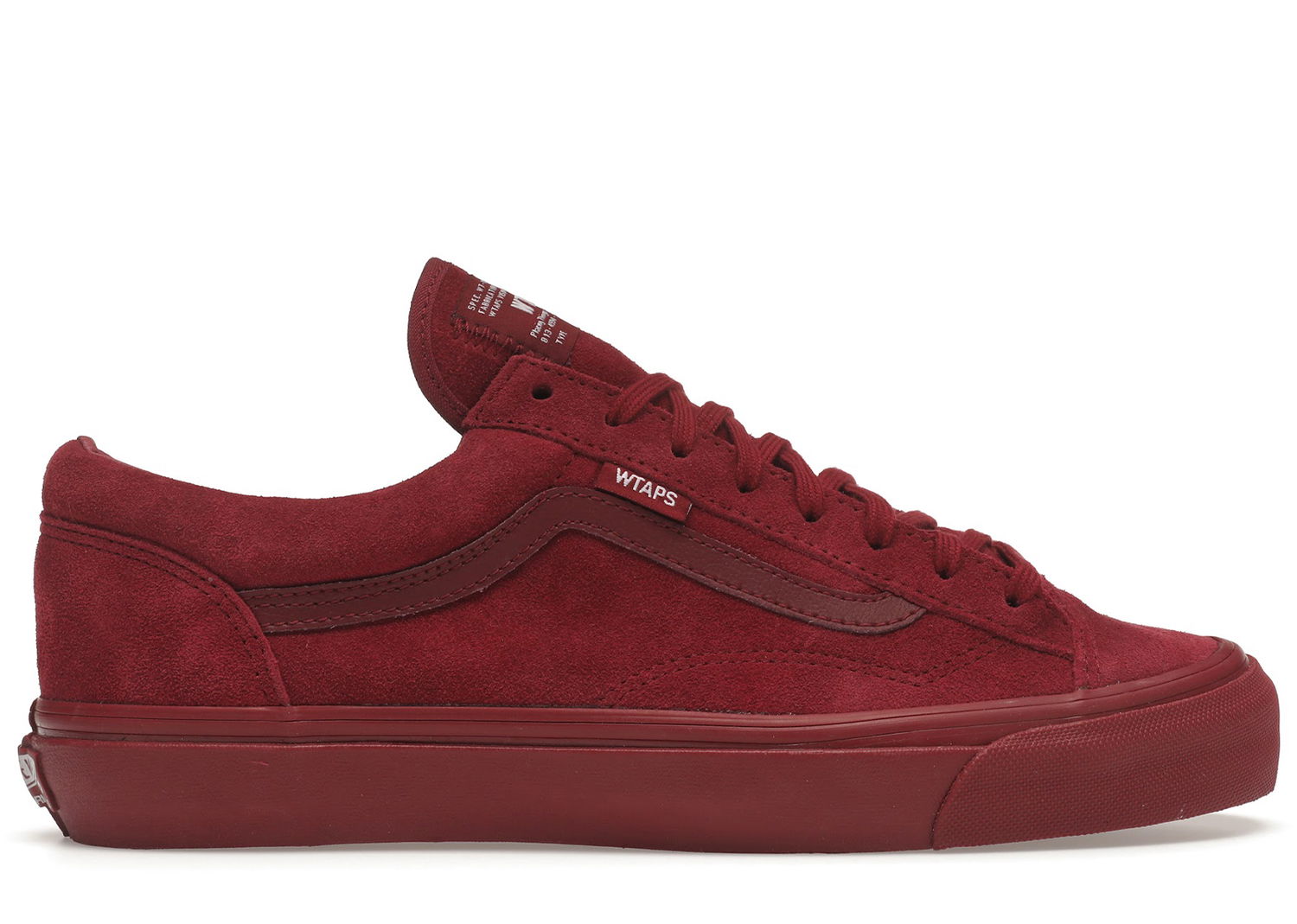 Кецове и обувки Vans Style 36 OG Wtaps Bordeaux Бургунди | VN000SF5H1X, 0
