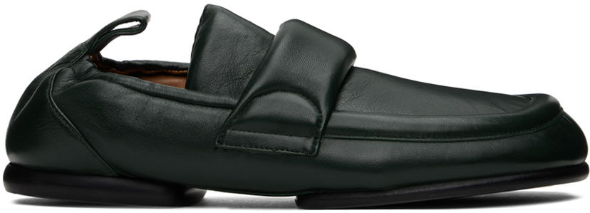 Кецове и обувки Dries Van Noten Dries Van Noten Padded Loafers Зелено | 00330 DU151
