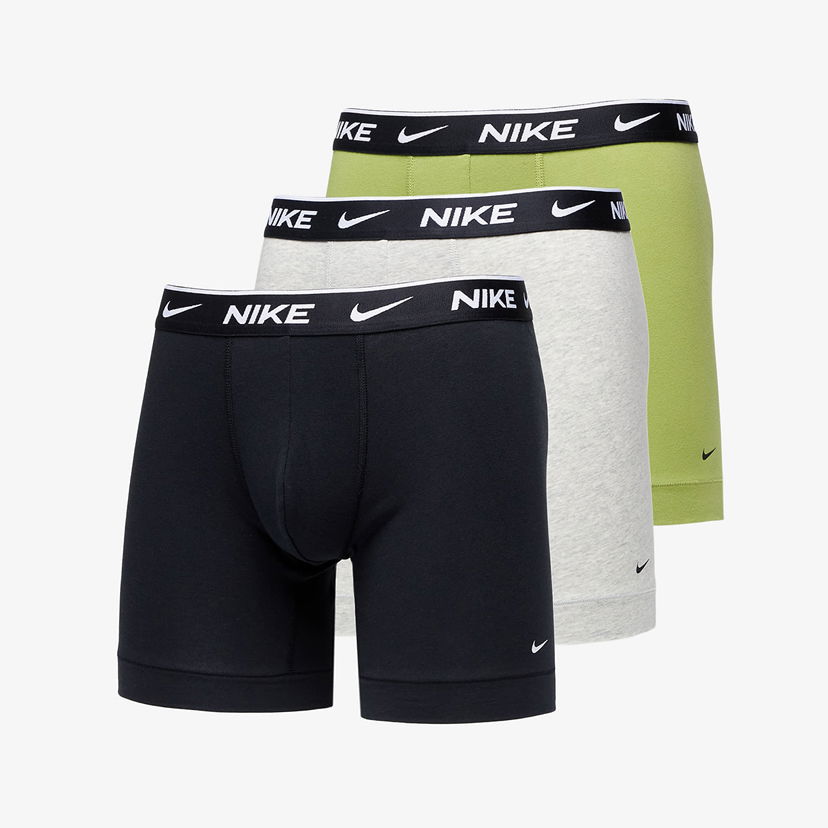 Бельо и чорапи Nike Dri-FIT Everyday Cotton Stretch Boxer Brief 3-Pack Multicolor Многоцветен | 0000KE1007-F77