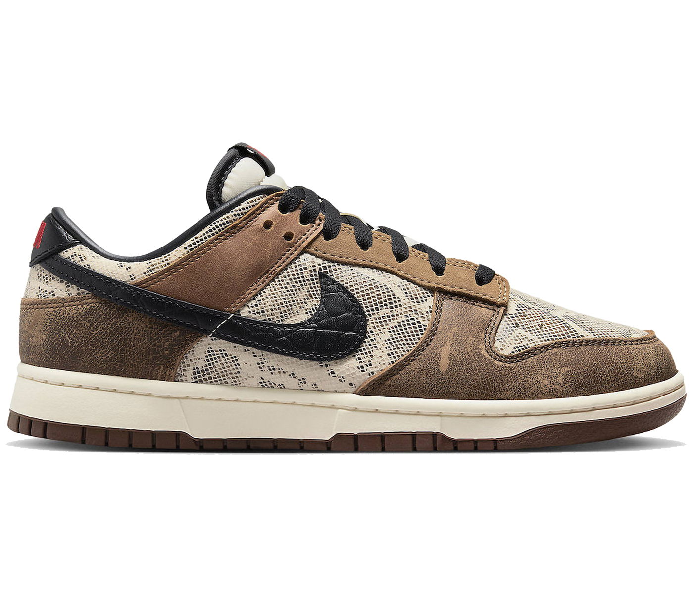 Кецове и обувки Nike Dunk Low Premium CO.JP Brown Snakeskin Кафяво | FJ5434-120, 0