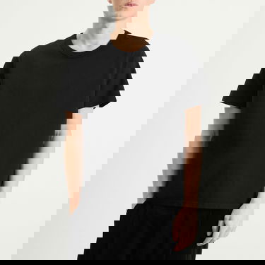 Тениска LES TIEN Heavyweight Binded Neck T-Shirt Черно | HV-2082-JTBLK, 5