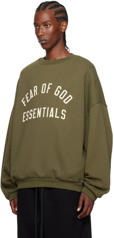 Суитчър Fear of God Designer Crewneck Sweatshirt Зелено | 192BT246265F, 3