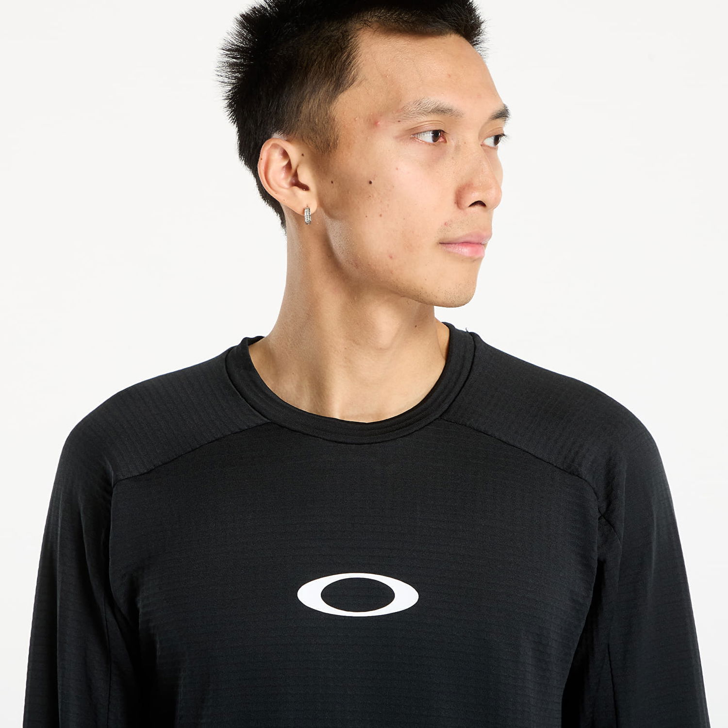 Суитчър OAKLEY Men's Enhance Light Grid Long Sleeve Crew Sweatshirt Черно | FOA408123-02E, 1