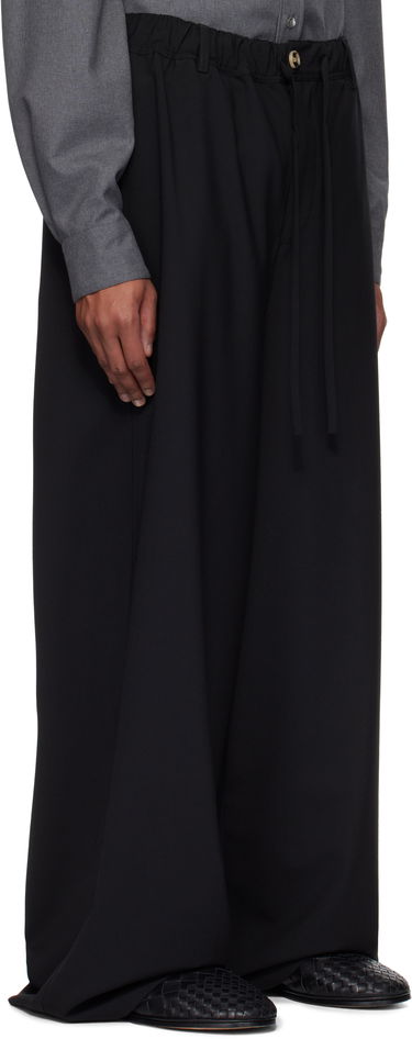 Панталони Marni Marni Wool Wide-Leg Trousers Черно | PUMU0290A1 UTP771, 1