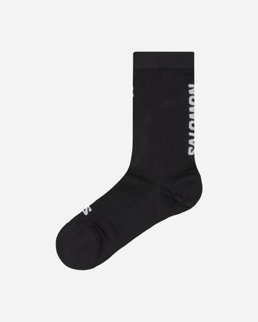 Бельо и чорапи Salomon Pulse Race Flag Crew Socks Black Черно | LC2262100, 2