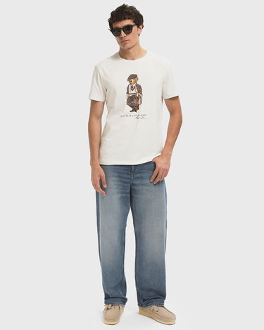 Тениска Polo by Ralph Lauren Polo Bear Graphic T-Shirt by Ralph Lauren Бяло | 710P00085001, 2