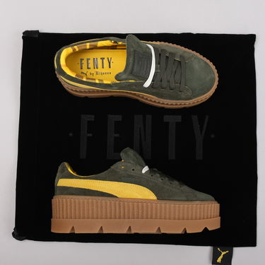 Кецове и обувки Puma Cleated CreeperSuede Wn's rosin - lemon - vanilla ice Сиво | 366268 01, 5