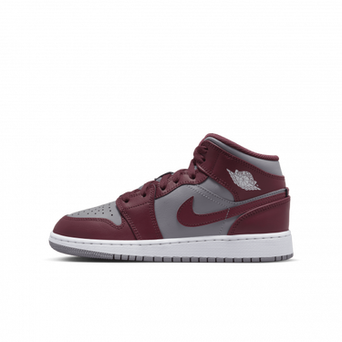 Кецове и обувки Jordan Air 1 Mid "Team Red" GS Бургунди | DQ8423-615, 1