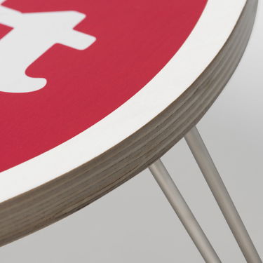 Домашен декор Carhartt WIP Carhartt WIP Heart Folding Table Червено | I035830_2, 4