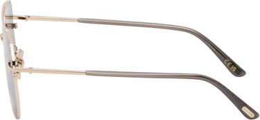 Слънчеви очила Tom Ford Tom Ford Aviator Sunglasses Металик | FT1249-K_6128N, 2