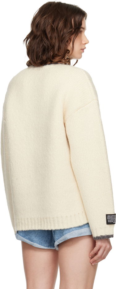 Пуловер Ksubi Ksubi Moment Knit Sweater Бяло | WPF25KW001, 2