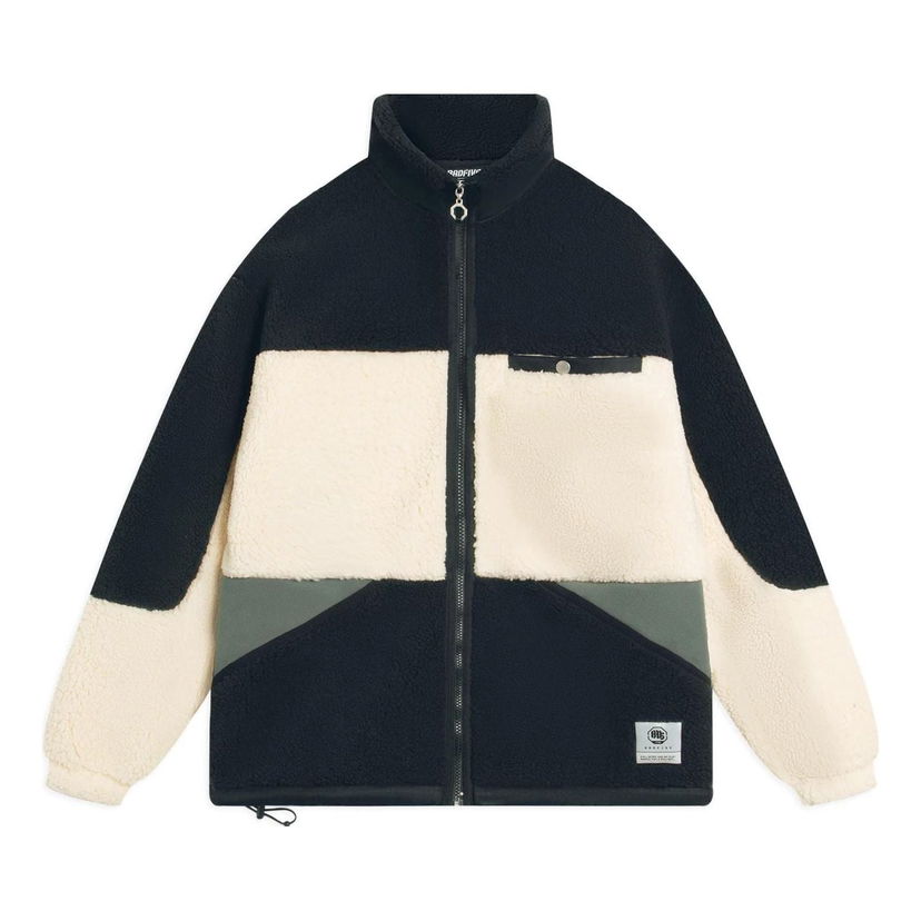 Яке Li-Ning BadFive Color Block Fleece Jacket Черно | AFDSA71-3