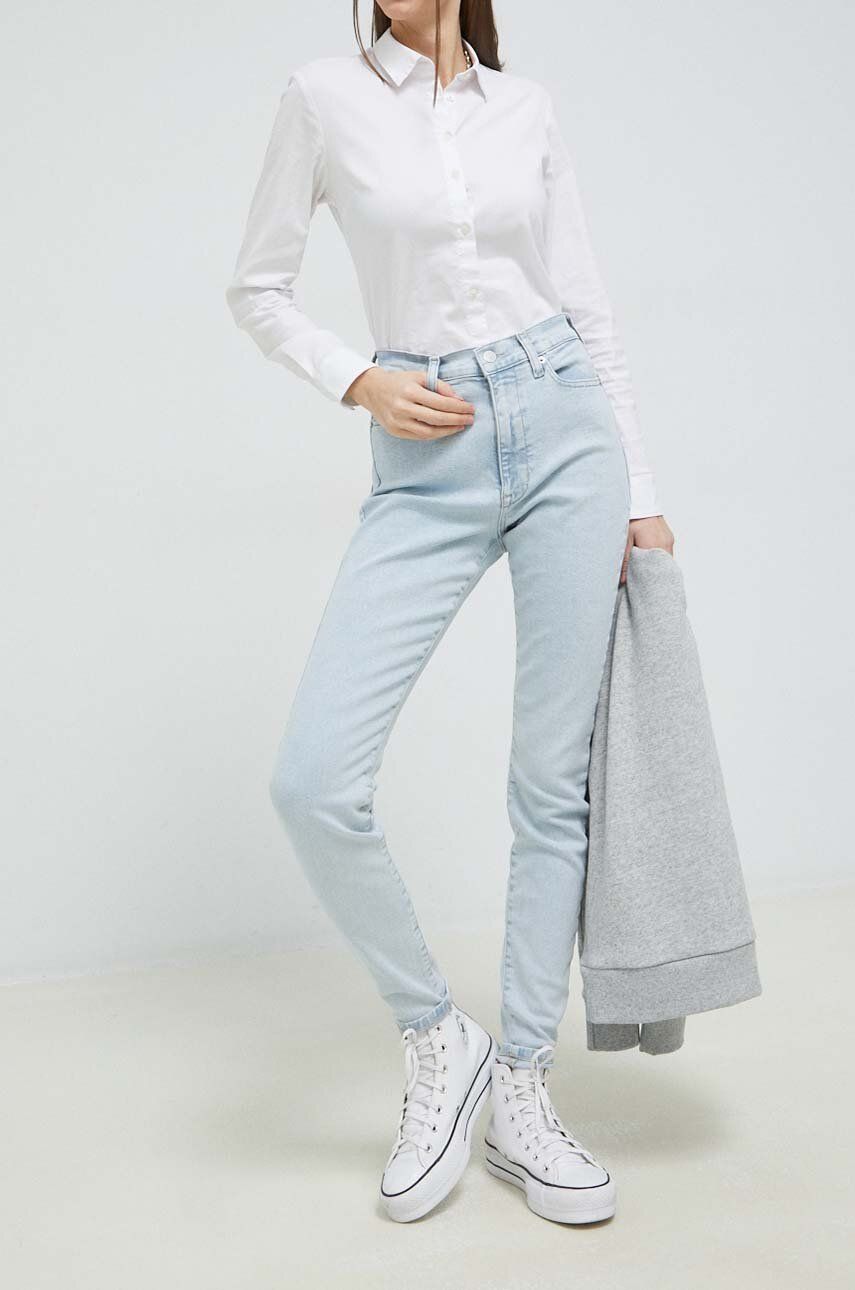 Дънки Tommy Hilfiger Jeans Sylvia Синьо | DW0DW15512.PPYX, 0