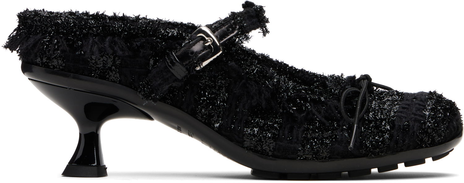 Бижута Simone Rocha Simone Rocha Grip Mule Heels Черно | HBG1 0467, 0